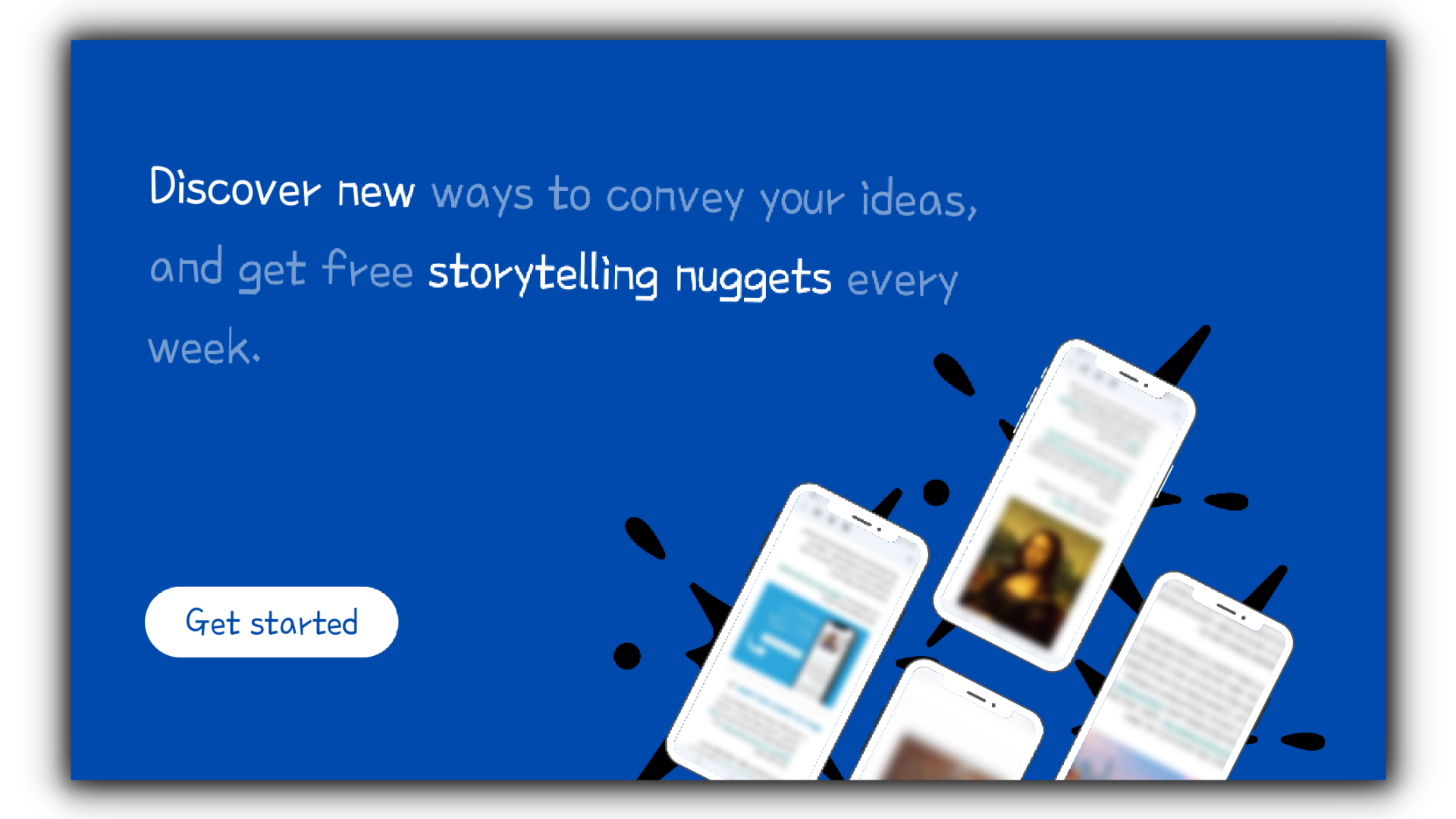 A newsletter about storytelling